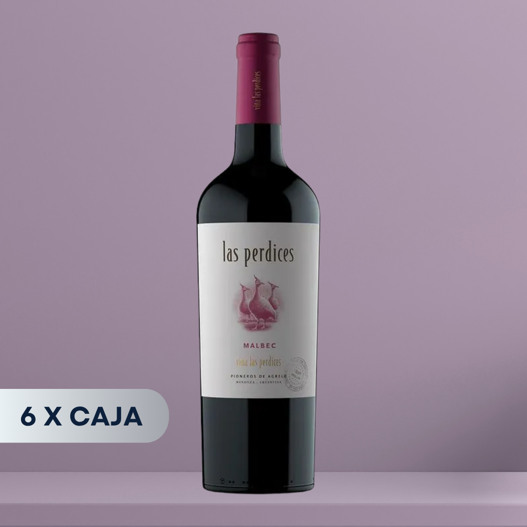 Las Perdices Malbec - Caja 6 botellas