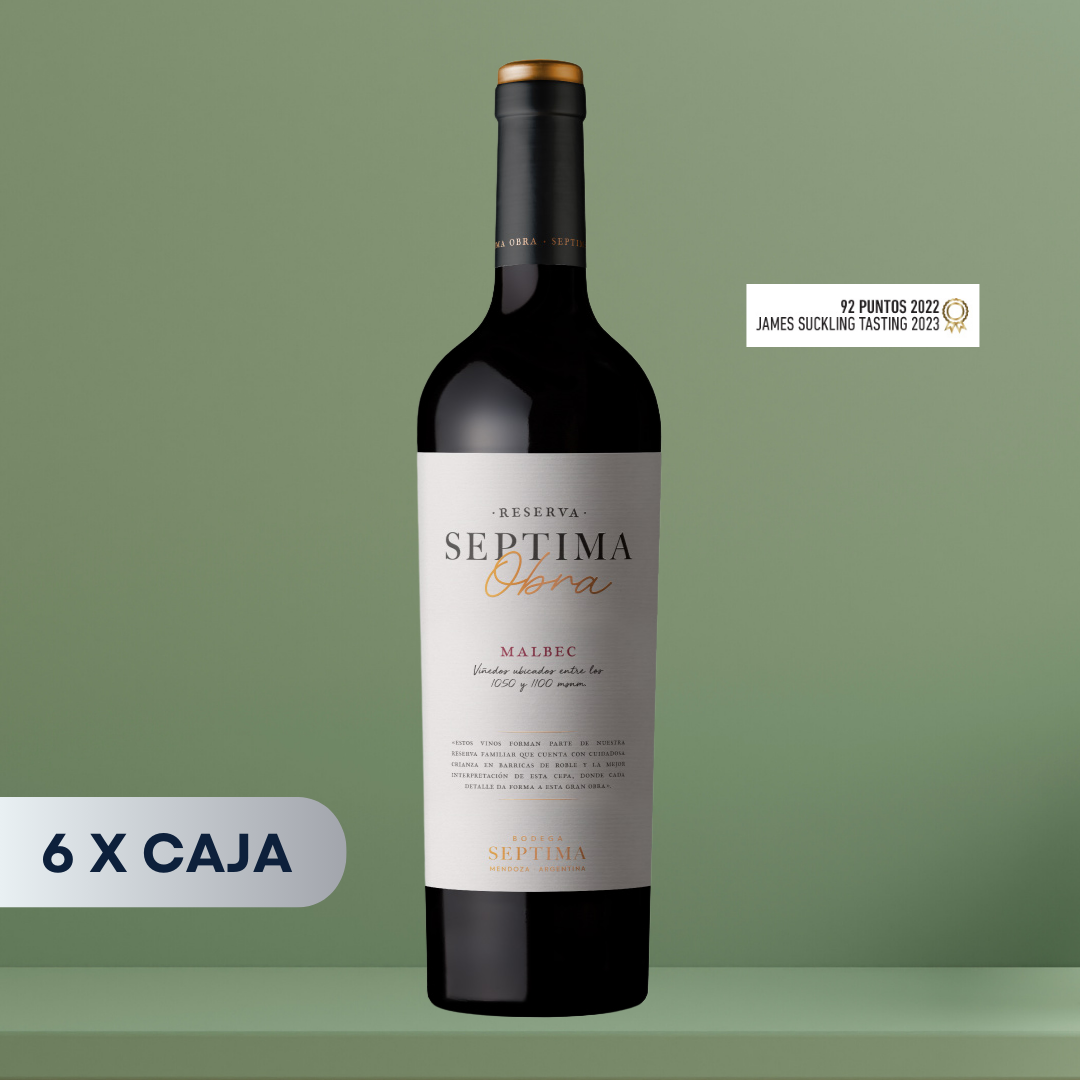 Séptima Obra Reserva Malbec - Caja 6 botellas
